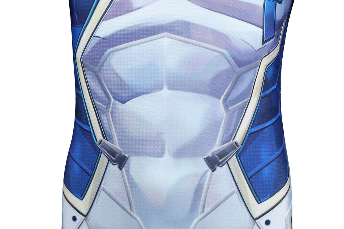 Kids Marvel Rivals Mister Fantastic Cosplay Costume | Game Outfit