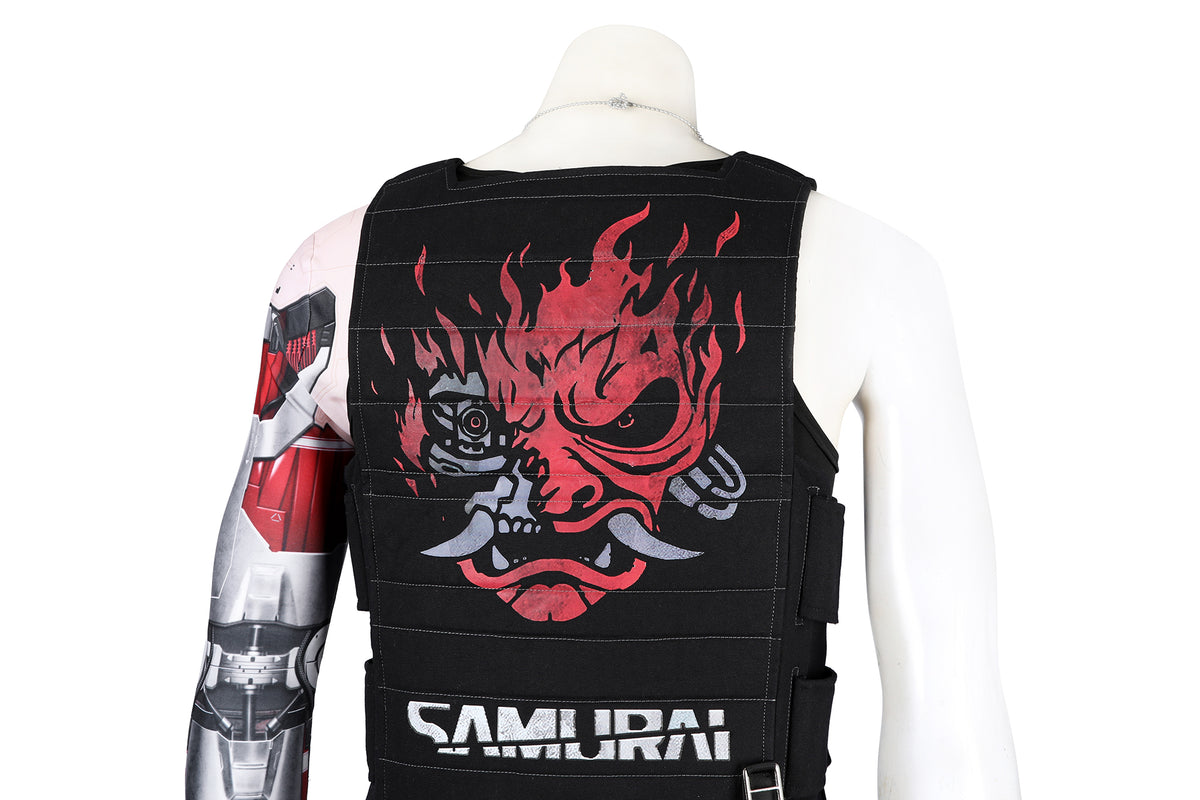 Cyberpunk 2077 Johnny Silverhand Cosplay Costume – Gaming Outfit – photo 11 of 19
