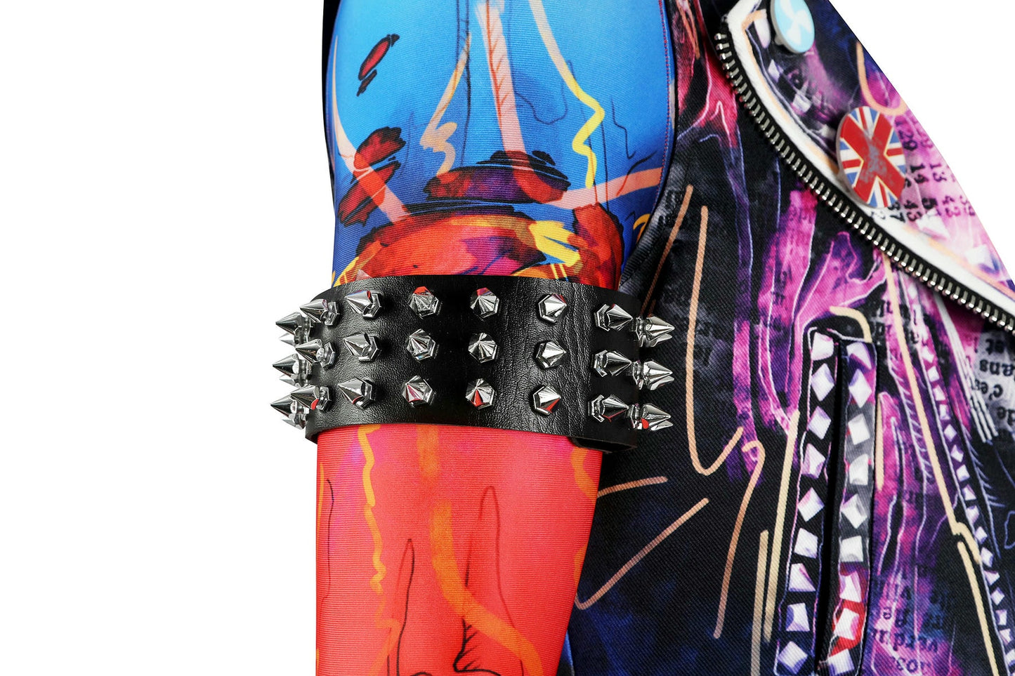 Spider-Man Spider-Punk Hobart Brown Cosplay Kostüm | Marvel Outfit