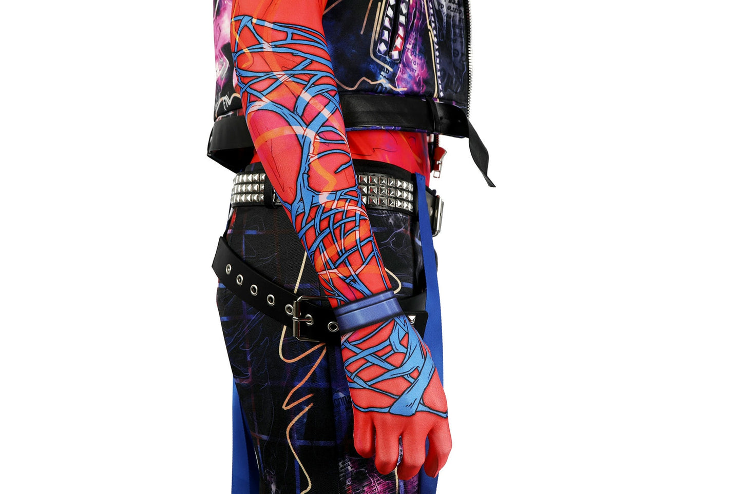 Spider-Man Spider-Punk Hobart Brown Cosplay Kostüm | Marvel Outfit