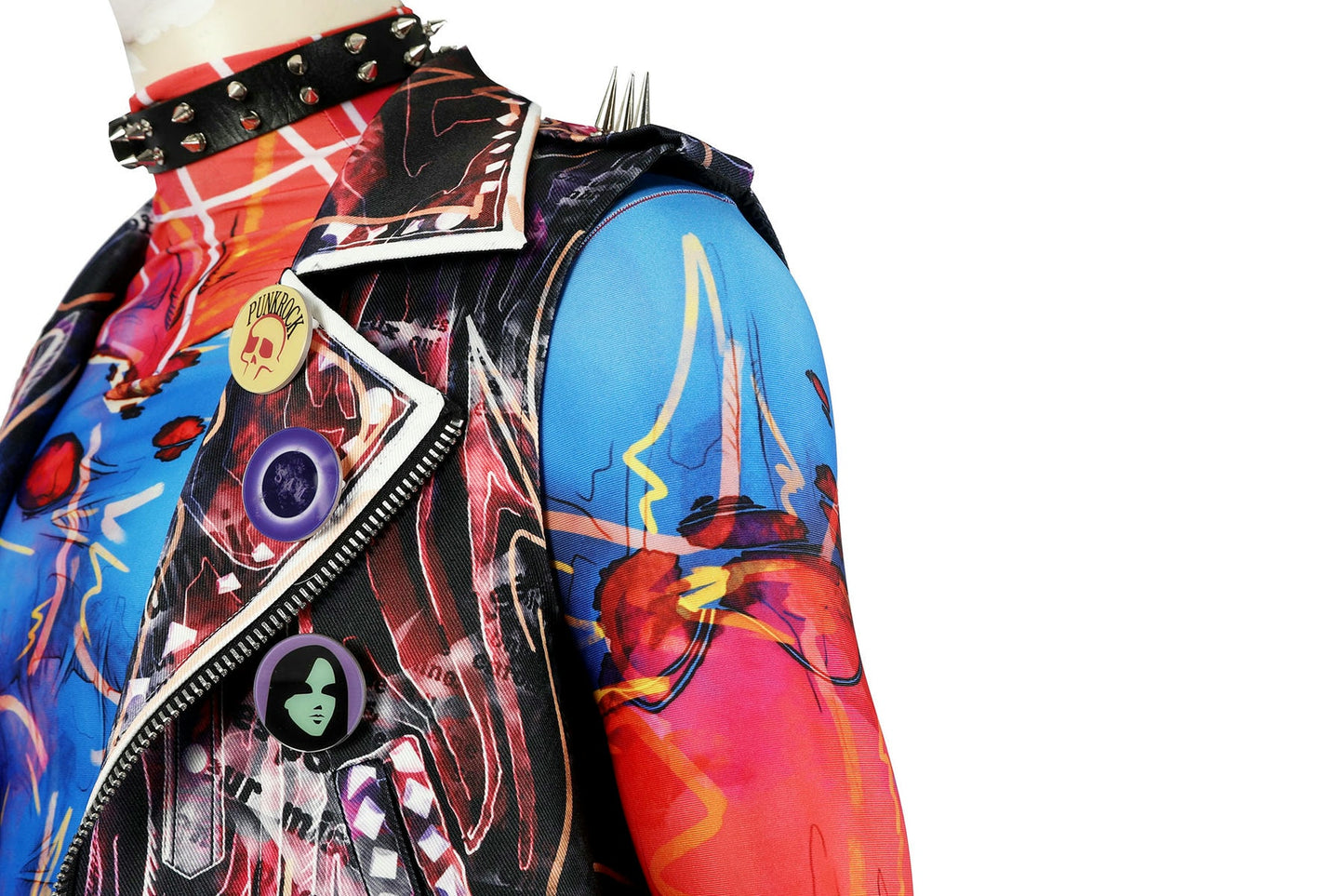 Spider-Man Spider-Punk Hobart Brown Cosplay Kostüm | Marvel Outfit
