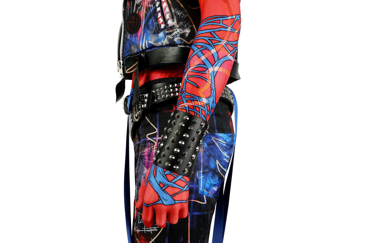 Spider-Man Spider-Punk Hobart Brown Cosplay Kostüm | Marvel Outfit