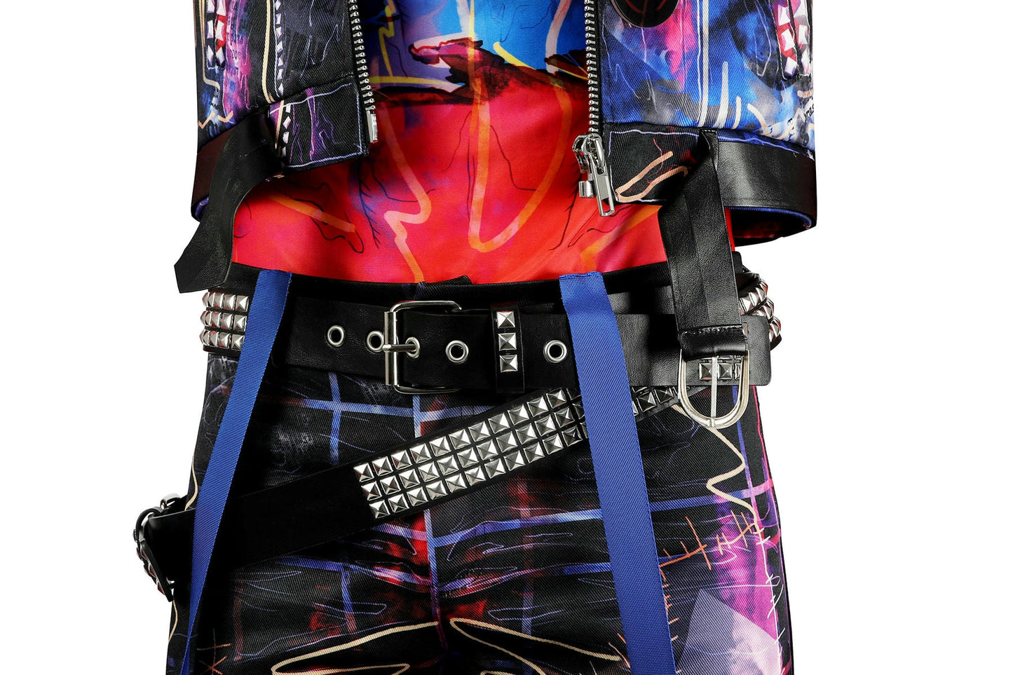 Spider-Man Spider-Punk Hobart Brown Cosplay Kostüm | Marvel Outfit