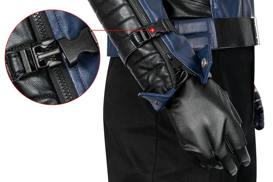 The Falcon and the Winter Soldier Bucky Barnes Cosplay Costume | Marvel Outfit