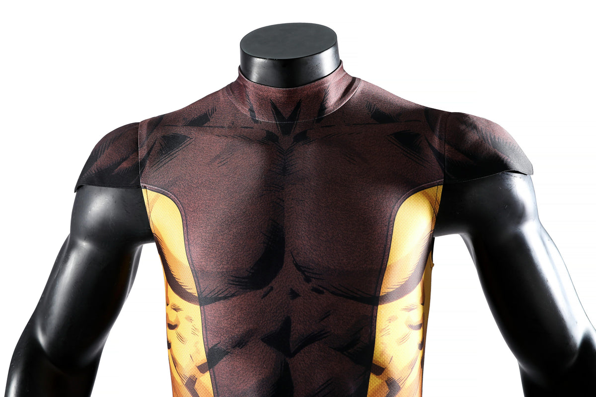 X-Men Brown Wolverine Cosplay Costume | Marvel Outfit