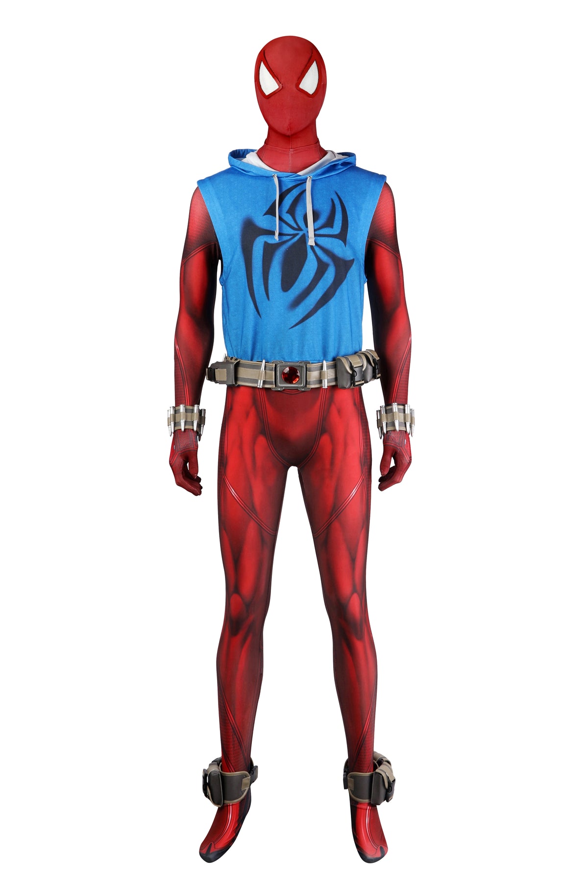 Spider-Man Scarlet Spider Cosplay Costume | Marvel Outfit