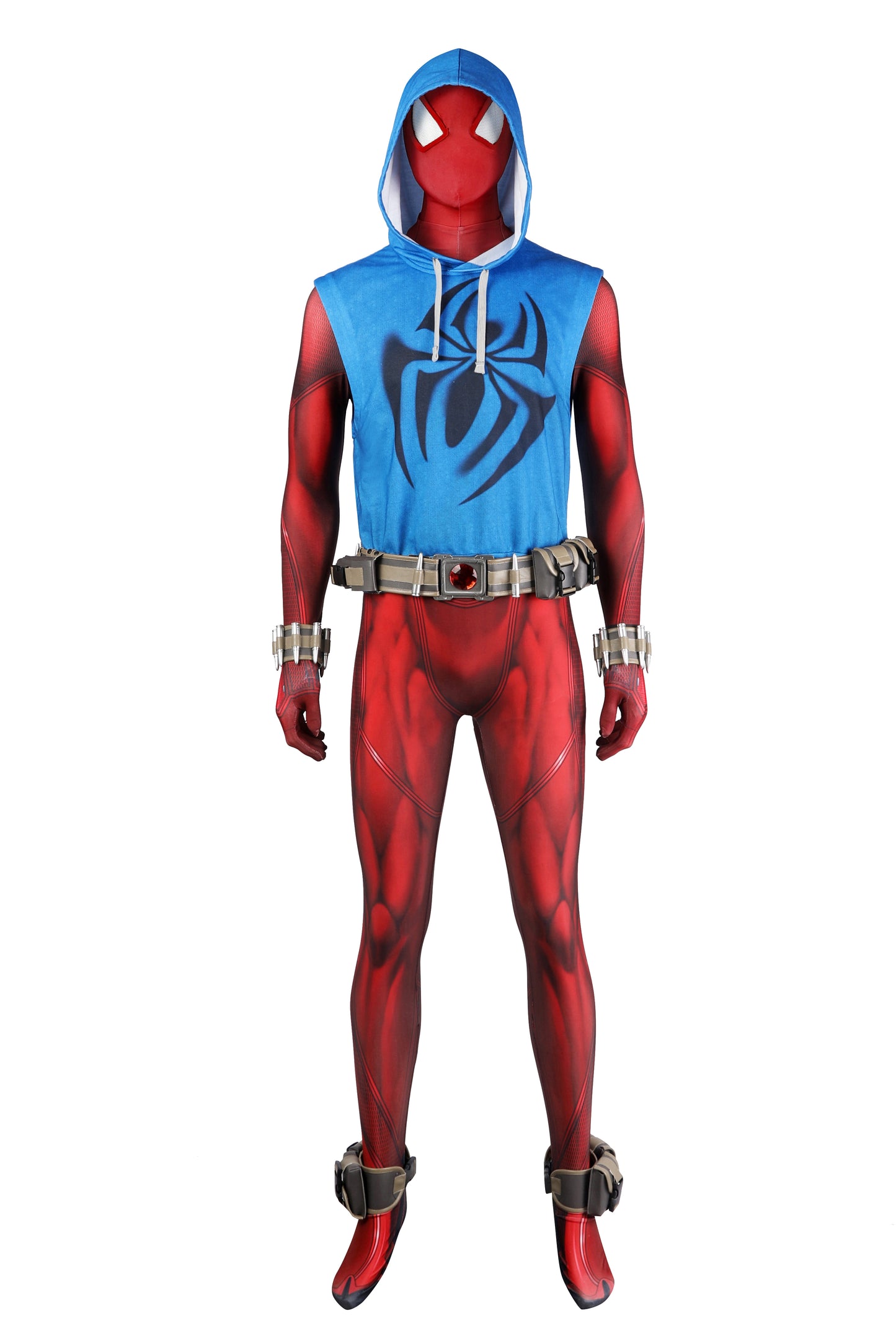 Spider-Man Scarlet Spider Cosplay Costume | Marvel Outfit