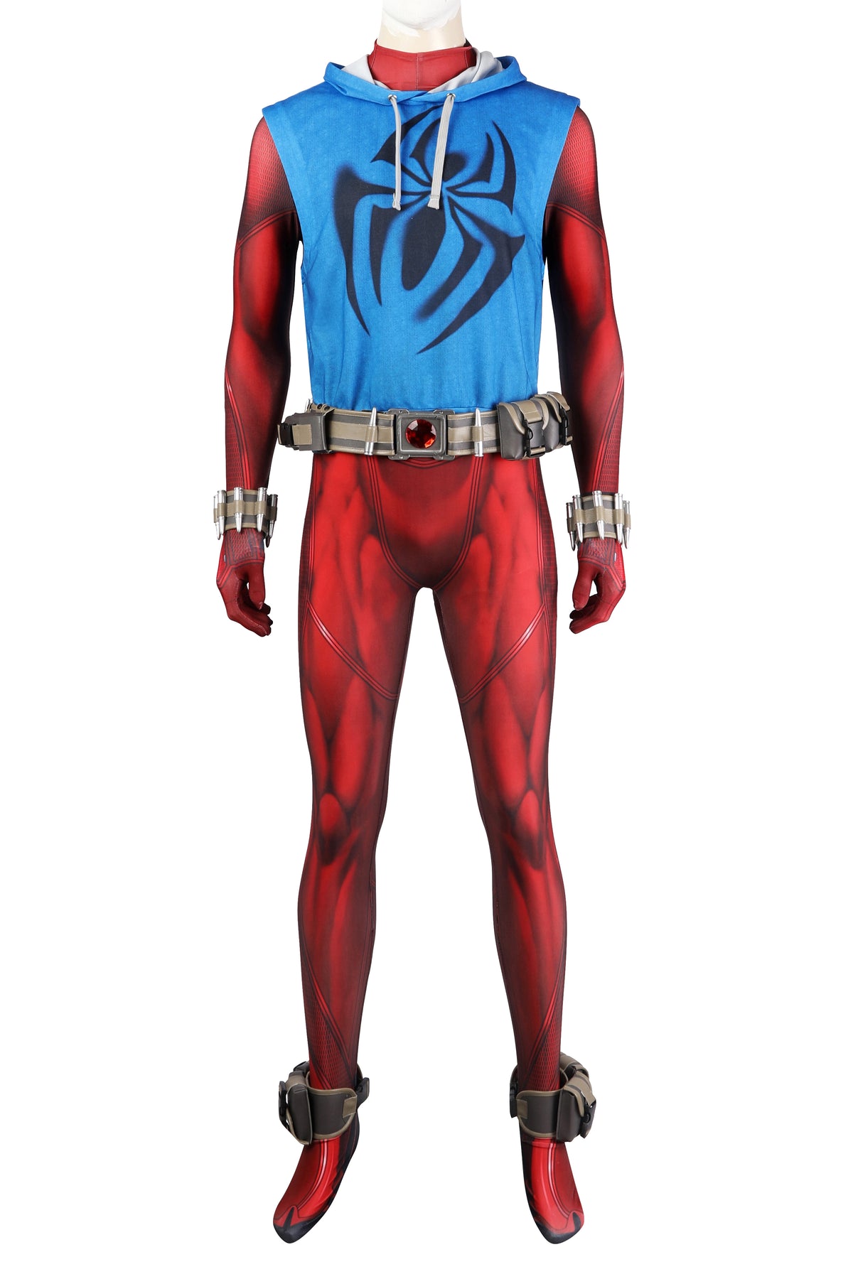 Spider-Man Scarlet Spider Cosplay Costume | Marvel Outfit