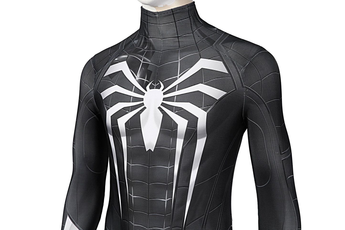 Spider-Man Symbiote Black Suit Cosplay Costume | On Sale
