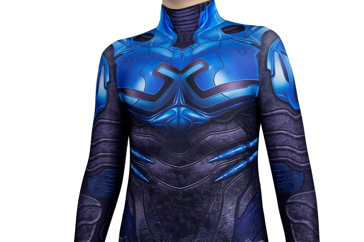 Kids Blue Beetle Cosplay Costume – DC Outfit – photo 7 of 14