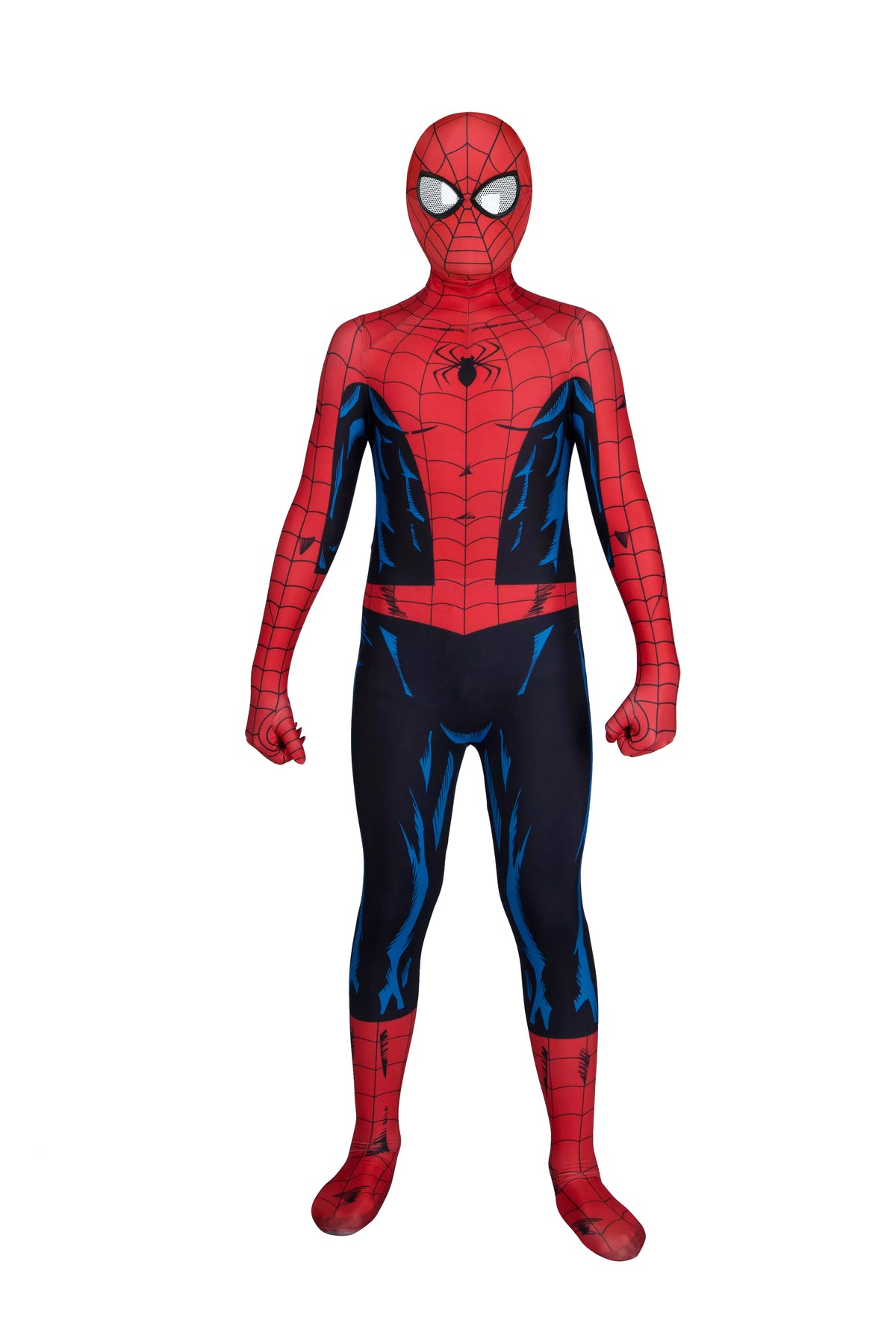 Spider-Man PS5 Vintage Comic Anzug Cosplay Kostüm für Kinder | Marvel Outfit