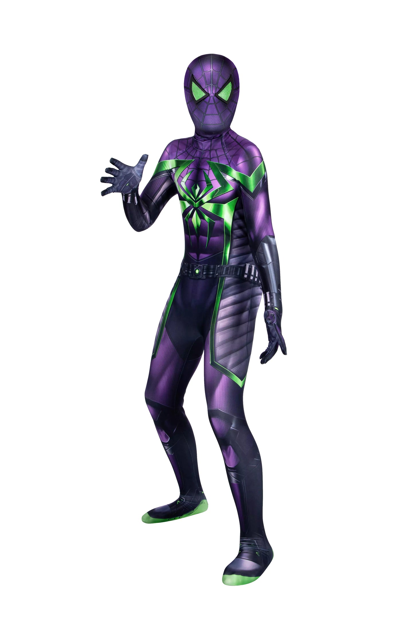 Spider-Man Purple Reign Cosplay-Kostüm für Kinder | Marvel-Outfit