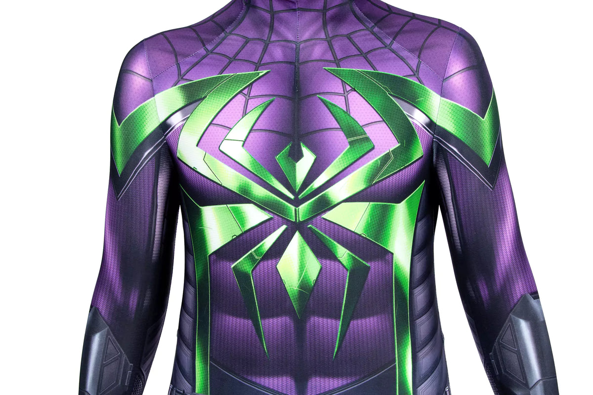 Spider-Man Purple Reign Cosplay-Kostüm für Kinder | Marvel-Outfit