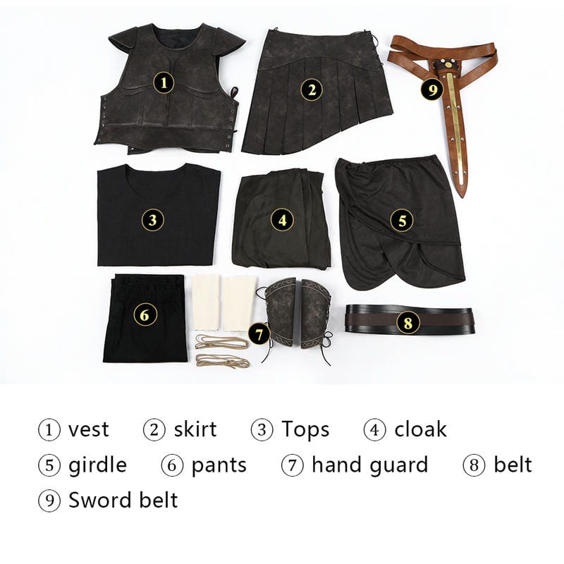 The Odyssey Odysseus Cosplay Costume | Movie Outfit