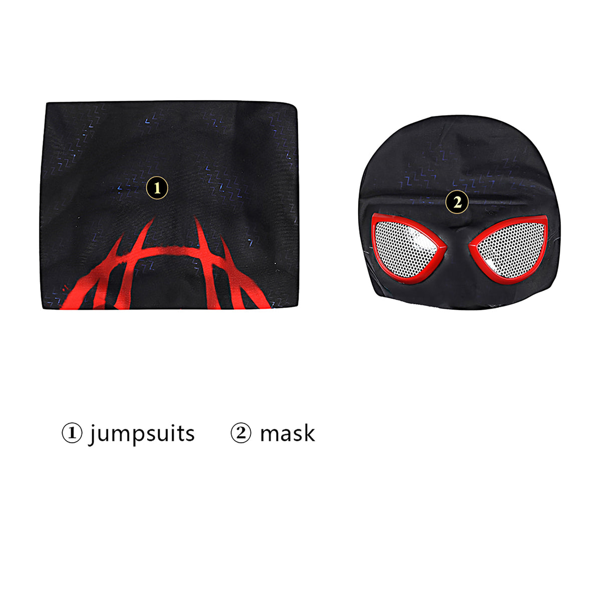 Spider-Man Miles Morales Cosplay-Kostüm für Kinder | Marvel-Outfit