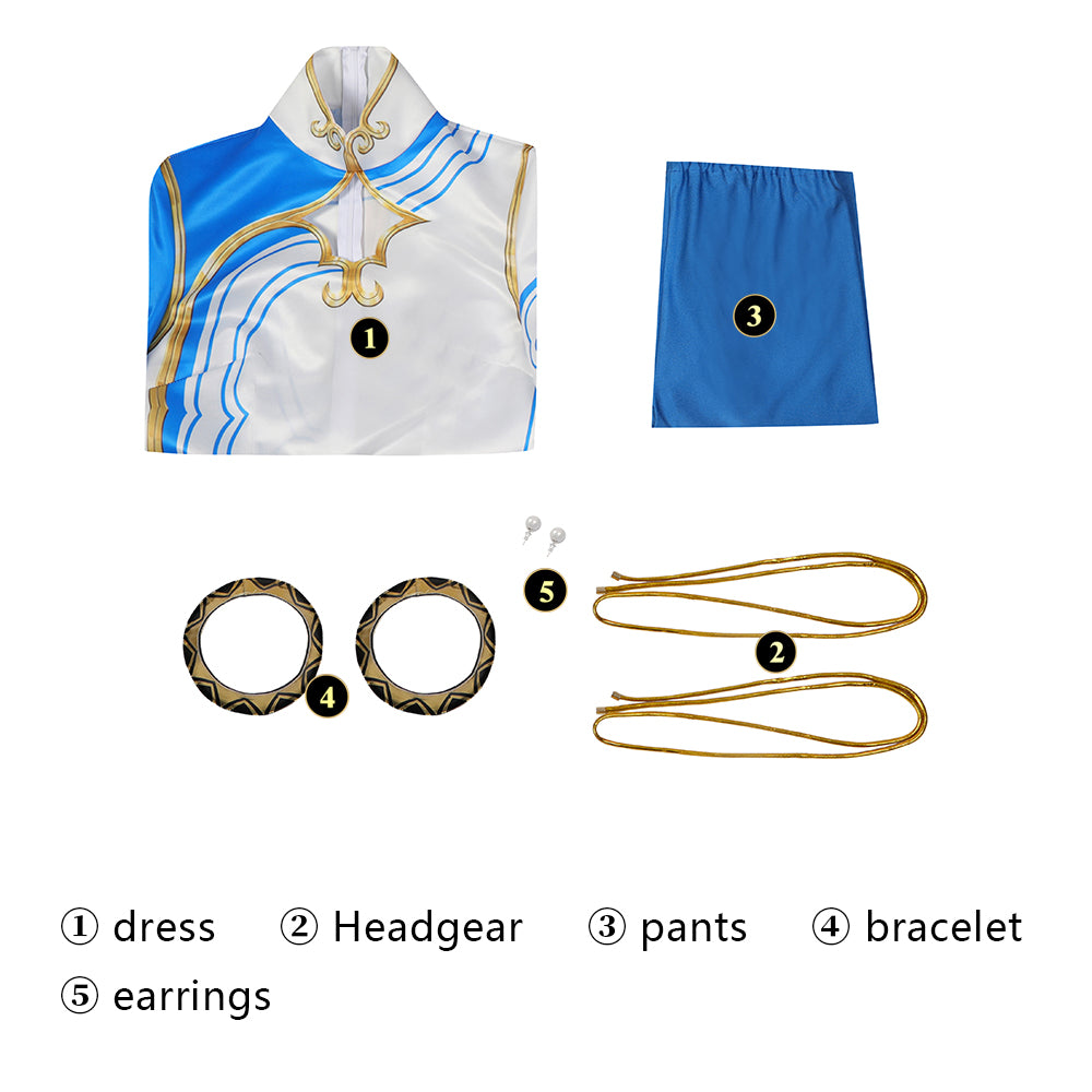 Street Fighter 6 Chun-Li Cosplay Costume – Gaming Outfit – photo 3 of 20