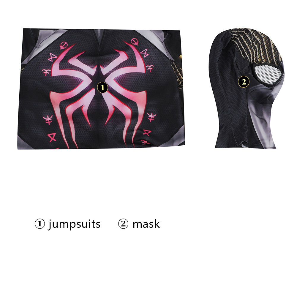 Kids Spider-Man Midnight Suns Cosplay Costume | Marvel Outfit