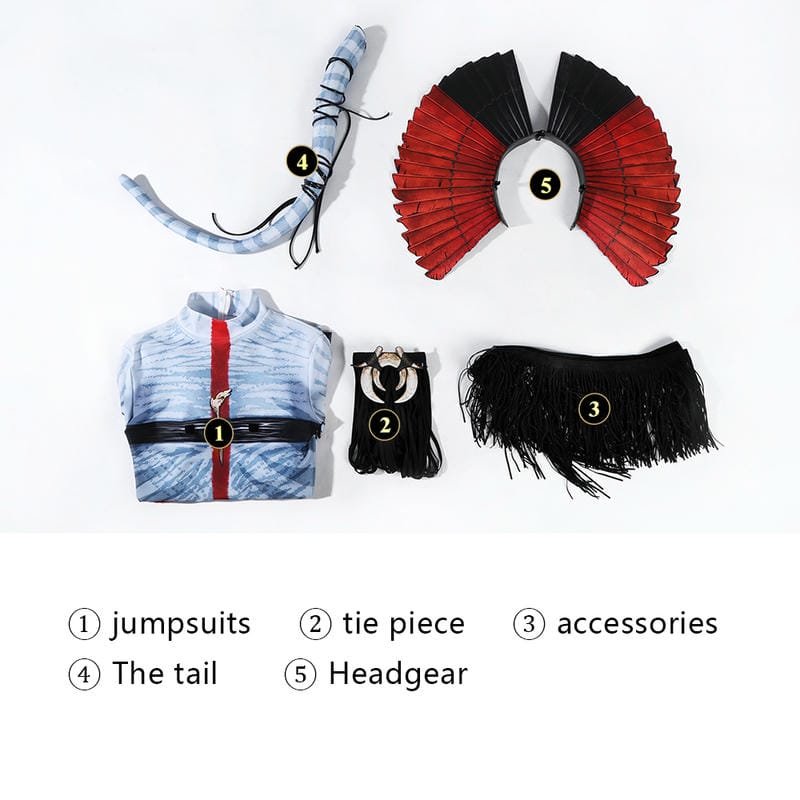 Avatar Fire and Ash Varang Cosplay Costume | Movie Outfit