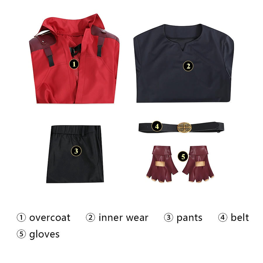 Devil May Cry Dante Custom Cosplay Costume | Gaming Outfit