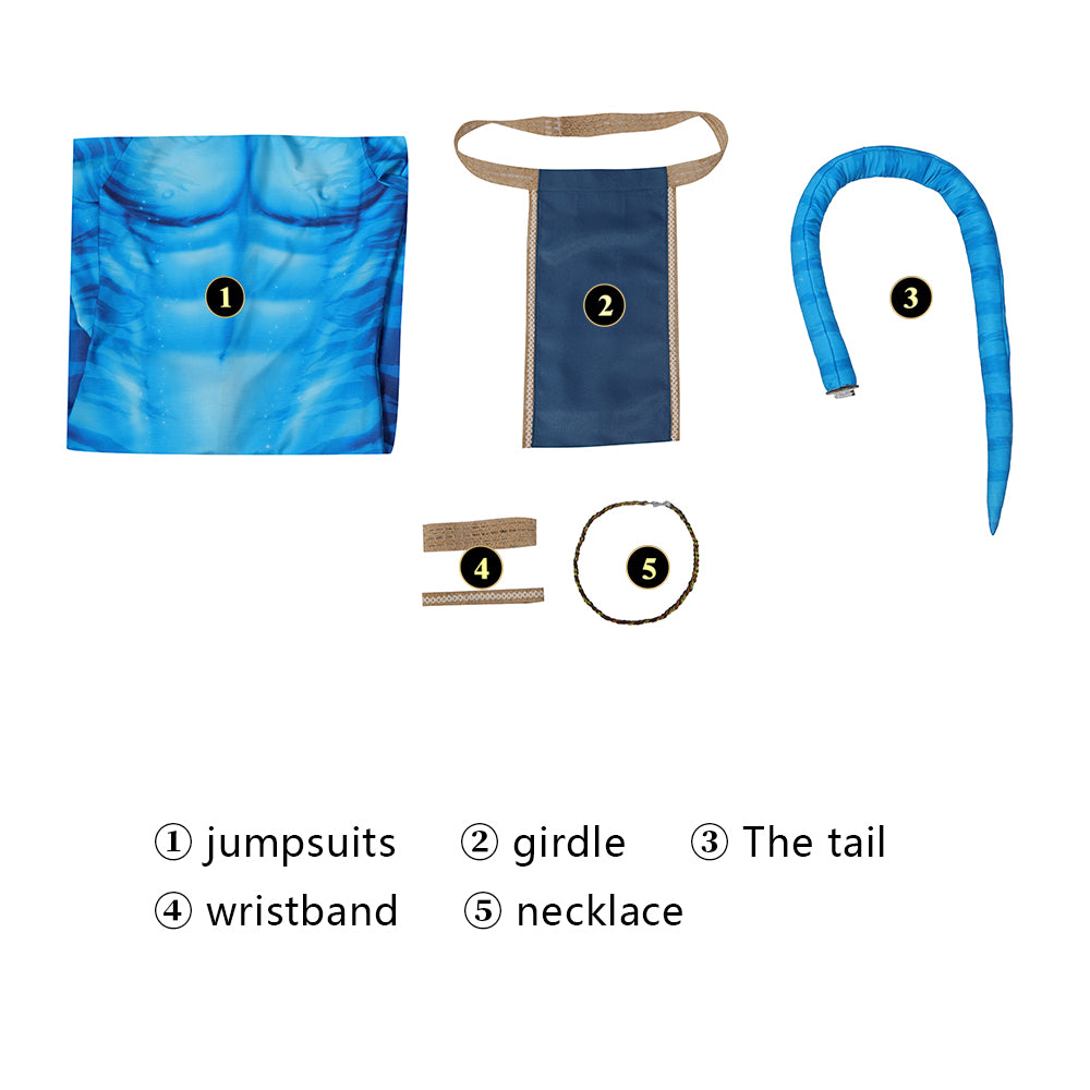 Avatar Jake Sully Cosplay Costume | Fantasy Outfit