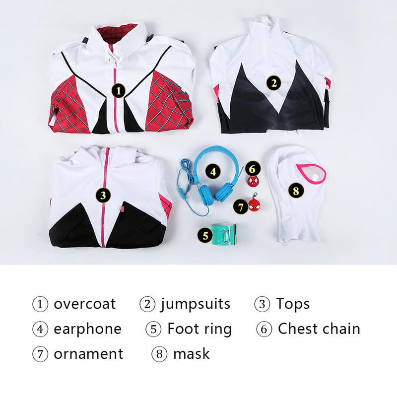 Spider-Gwen The Ghost-Spider 2025 Cosplay Costume | Marvel Outfit