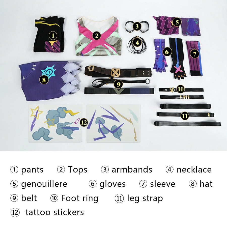 Arcane League of Legends Jinx Cosplay Costume | Gaming Outfit