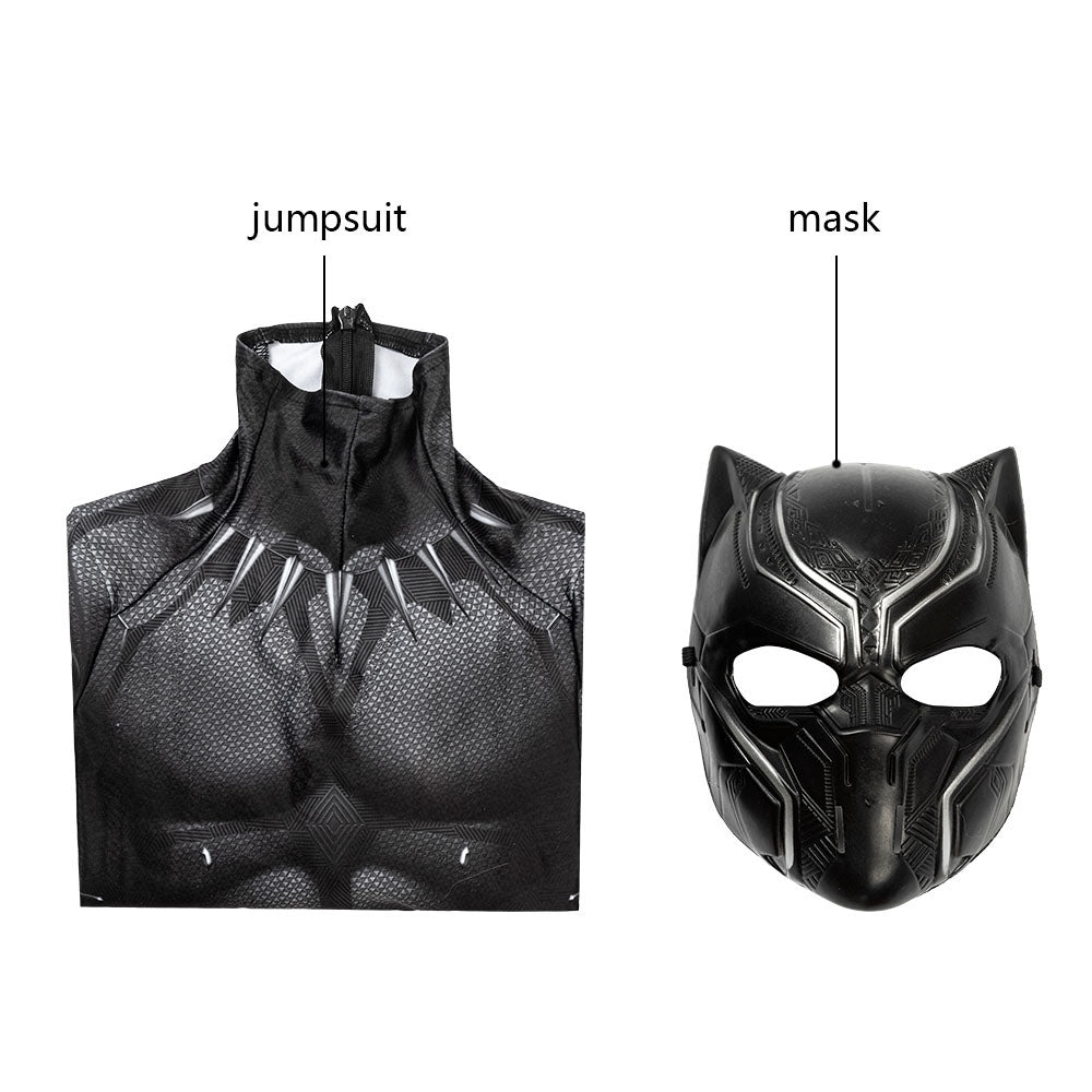 Kids Black Panther Cosplay Costume | Marvel Outfit