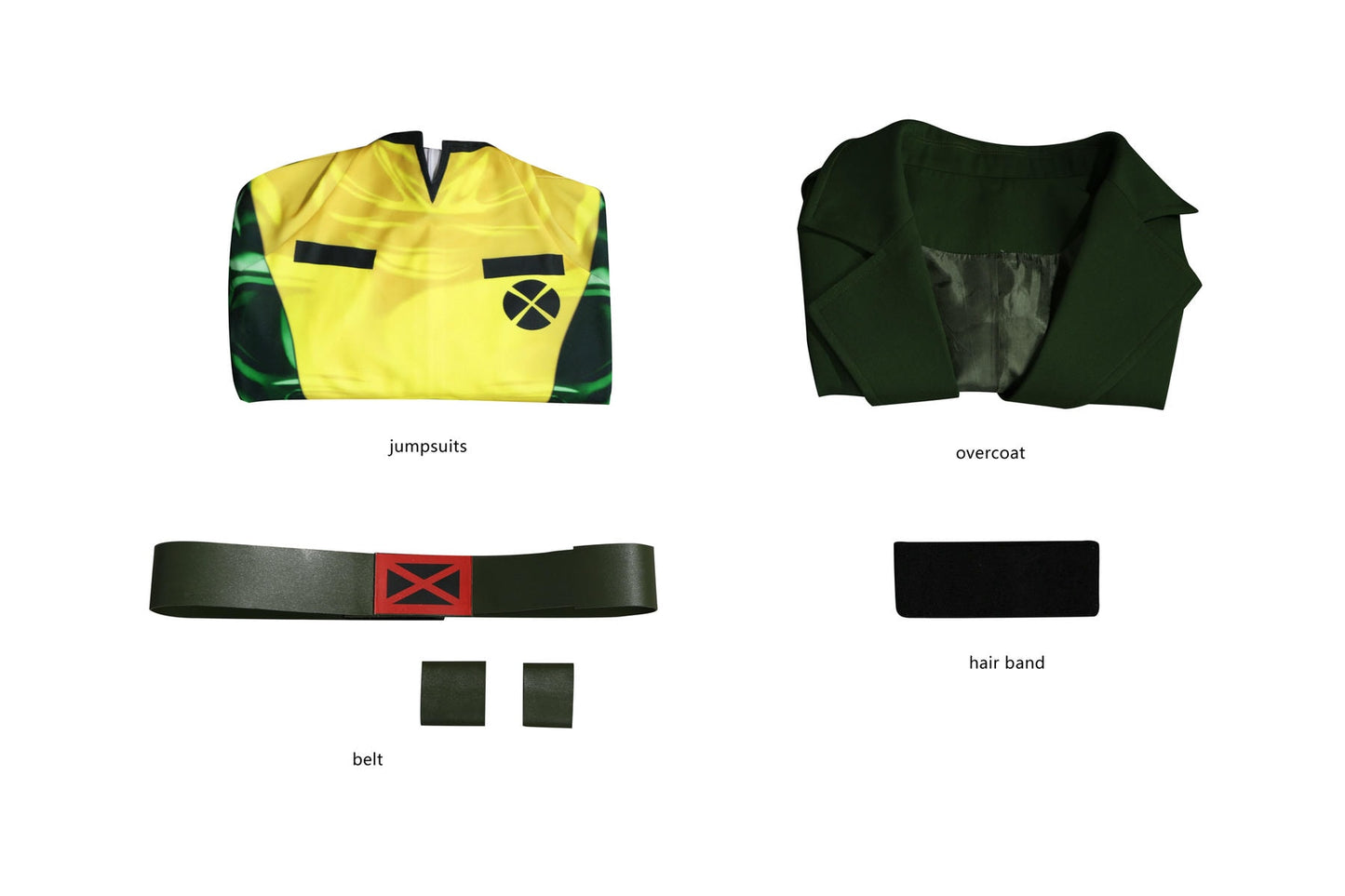 Costume de cosplay Anna Marie de Rogue dans X-Men '97 | Tenue Marvel