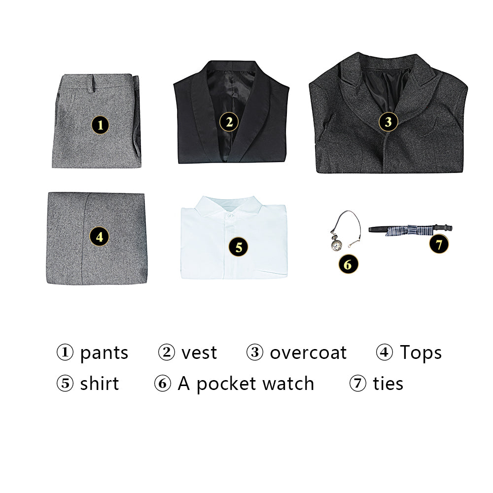 Fantastic Beasts Newt Scamander Cosplay Costume – Wizard Outfit – photo 3 of 26