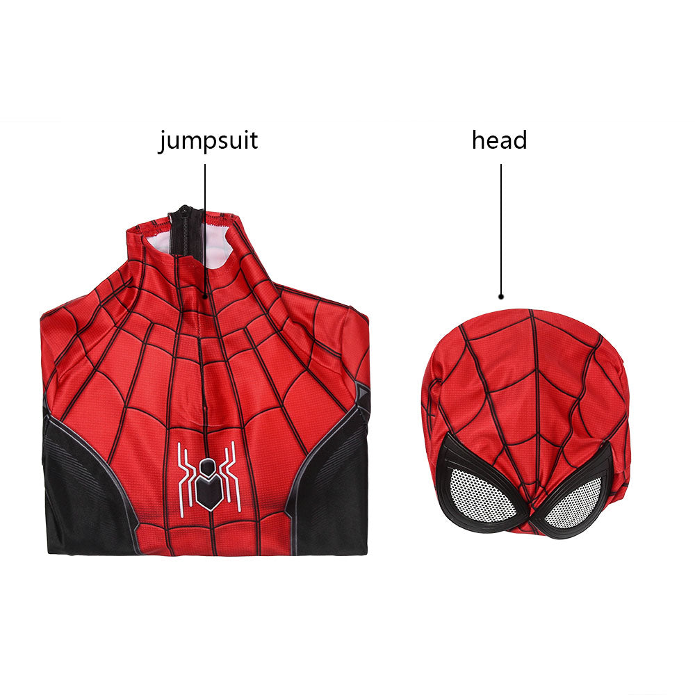 Spider-Man Far From Home Cosplay-Kostüm für Kinder | Marvel-Outfit