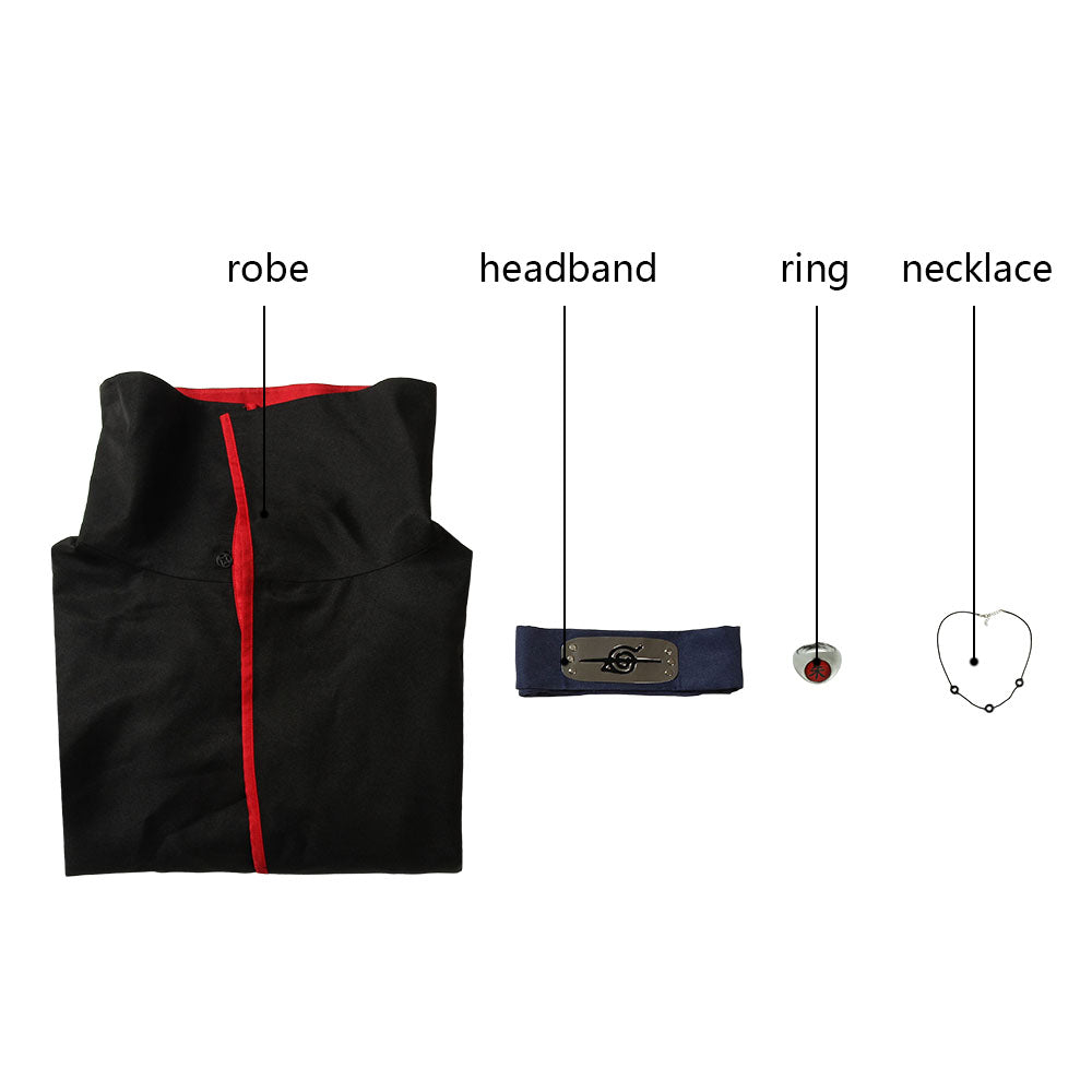Naruto Itachi Uchiha Cosplay Costume – Anime Outfit – photo 3 of 12