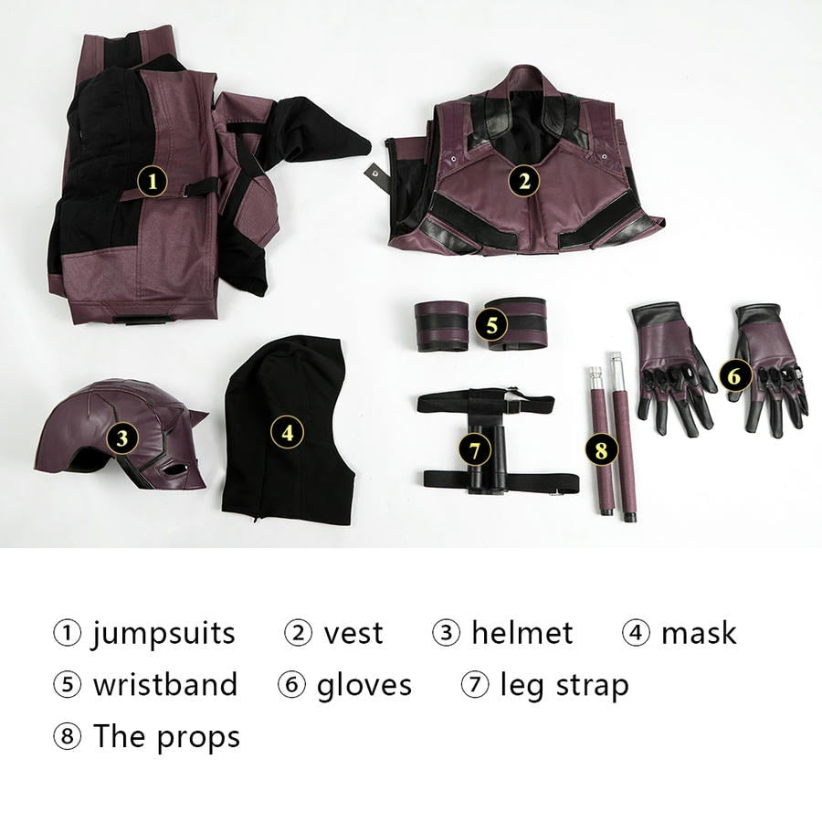 Daredevil Matt Murdock Custom Cosplay Kostüm | Marvel Outfit