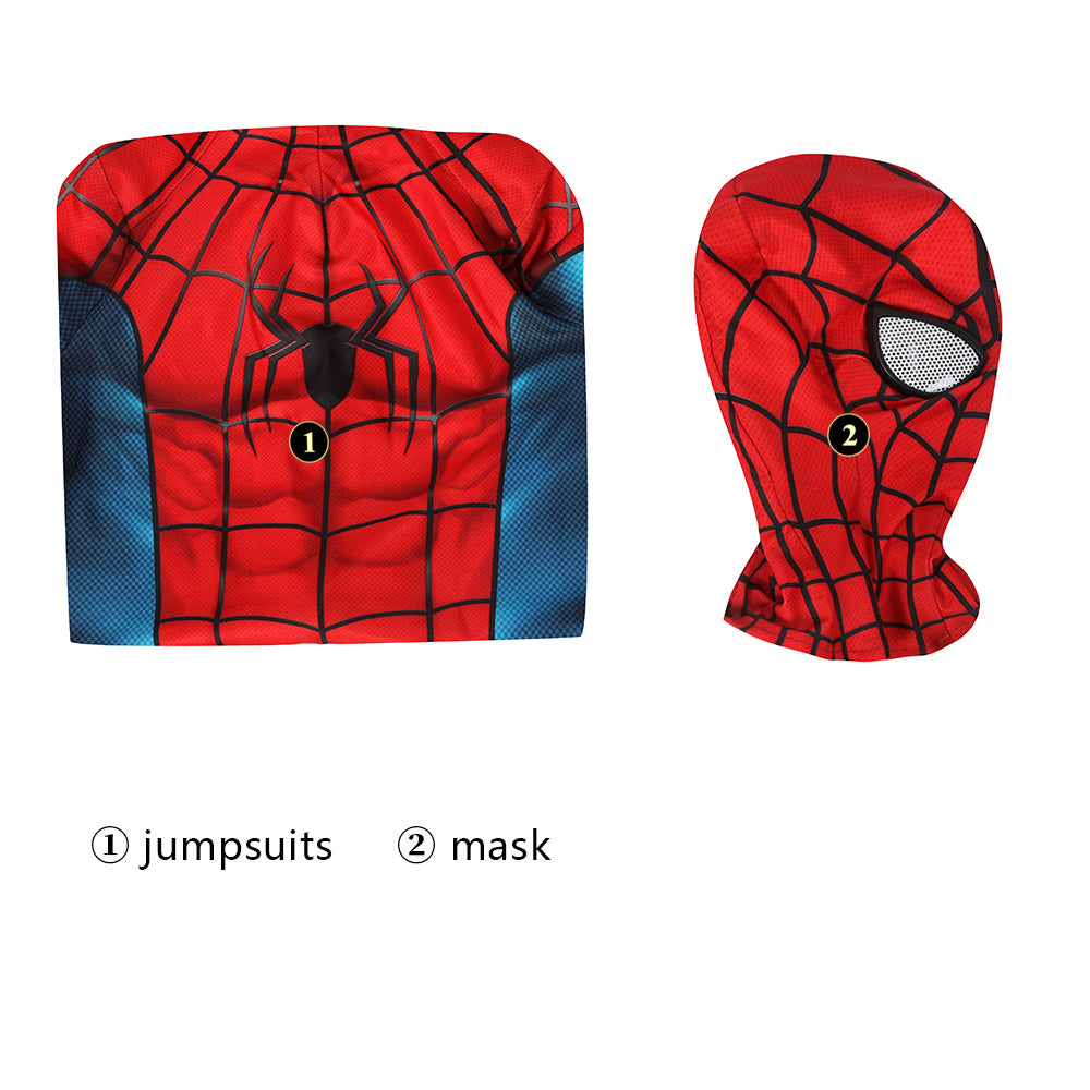 Spider-Man 3 Classic Suit Cosplay-Kostüm für Kinder | Marvel-Outfit