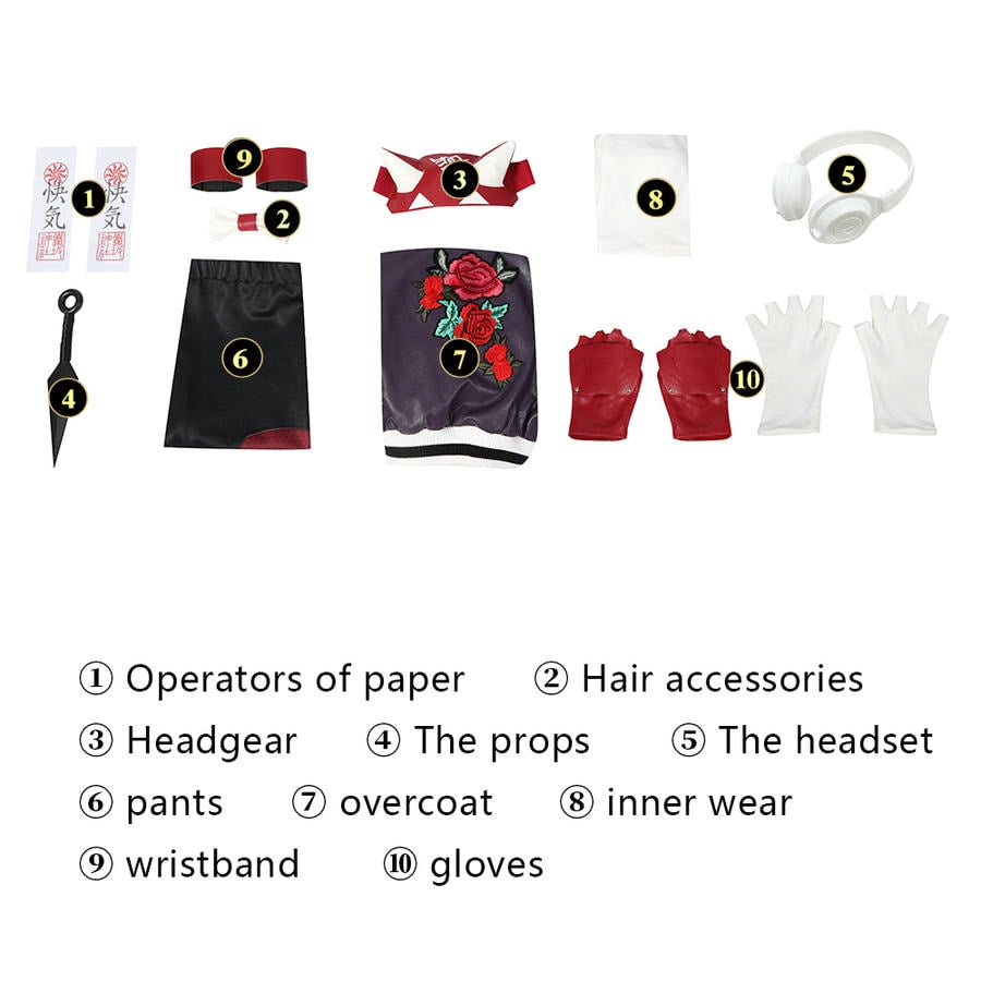Overwatch 2 Kiriko V2 Cosplay Costume | Gaming Outfit