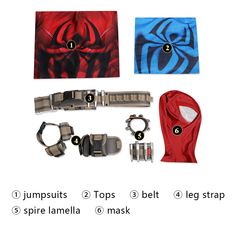 Spider-Man Scarlet Spider Cosplay Costume | Marvel Outfit