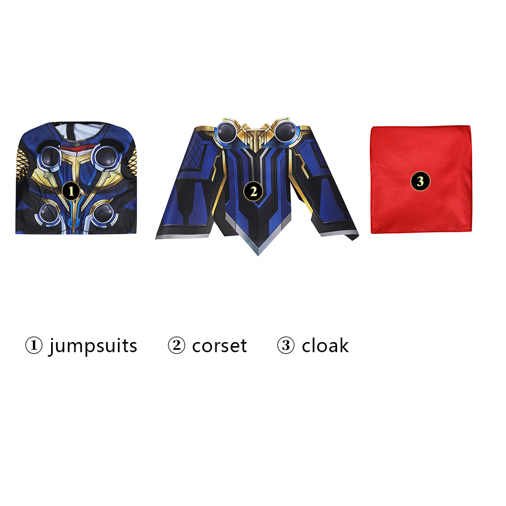 Thor 4 Love & Thunder Cosplay Costume | Marvel Outfit