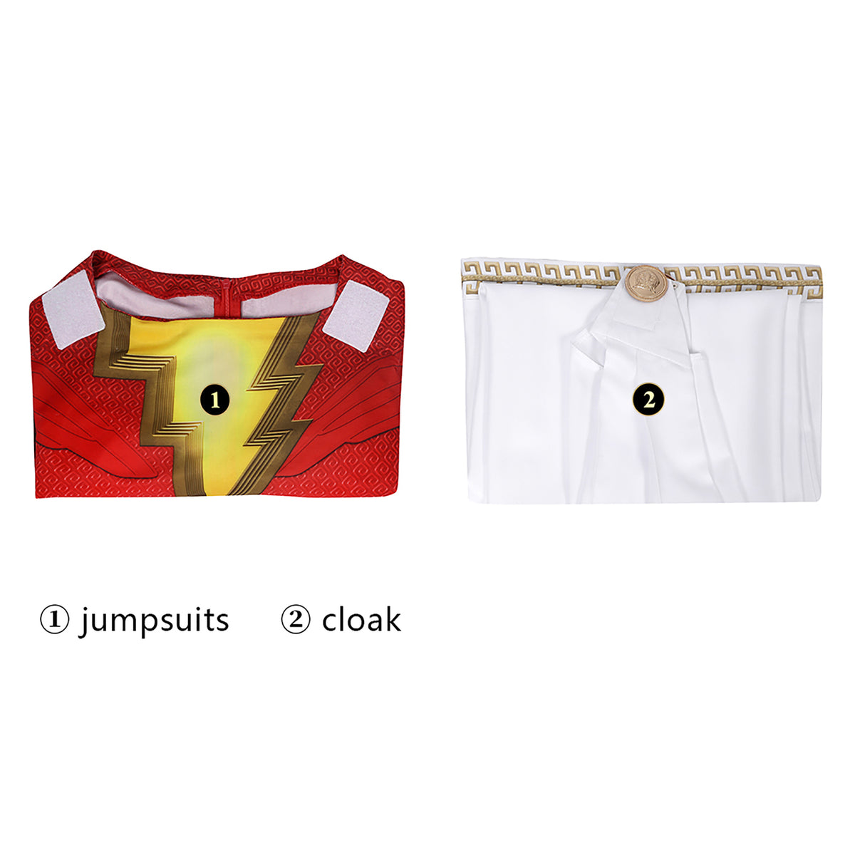 Kids Shazam Cosplay Costume | DC Outfit
