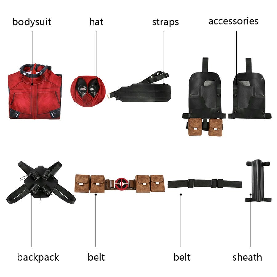 Deadpool 3 Cosplay Costume | Marvel Outfit