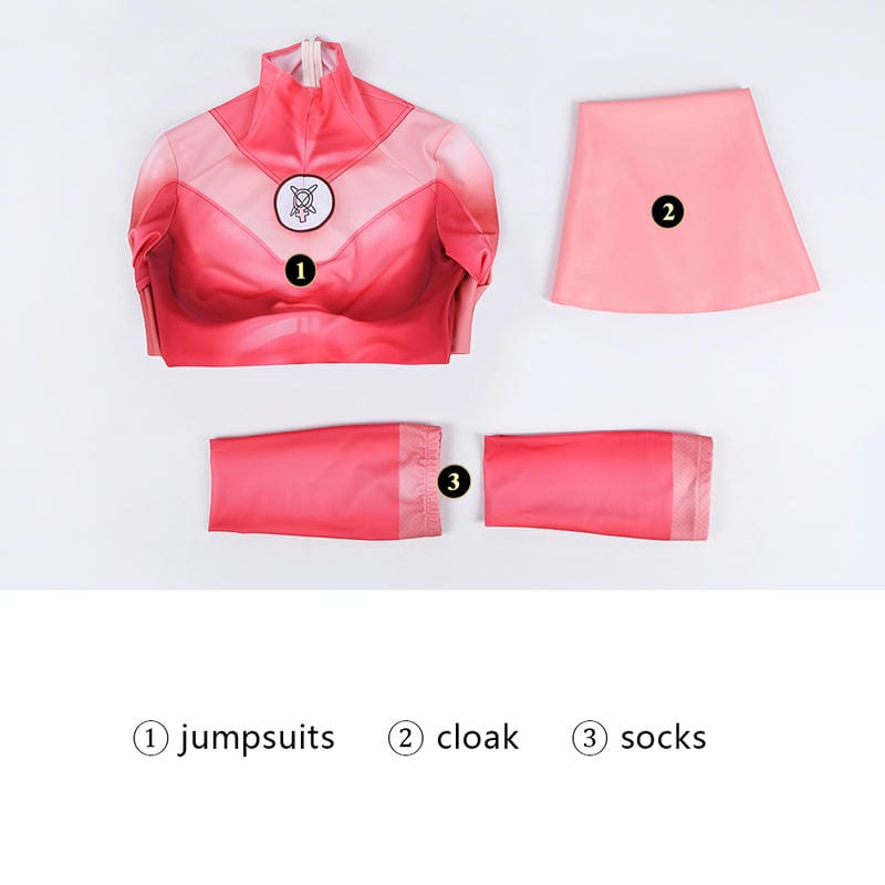 Invincible Atom Eve Cosplay Costume | DC Outfit
