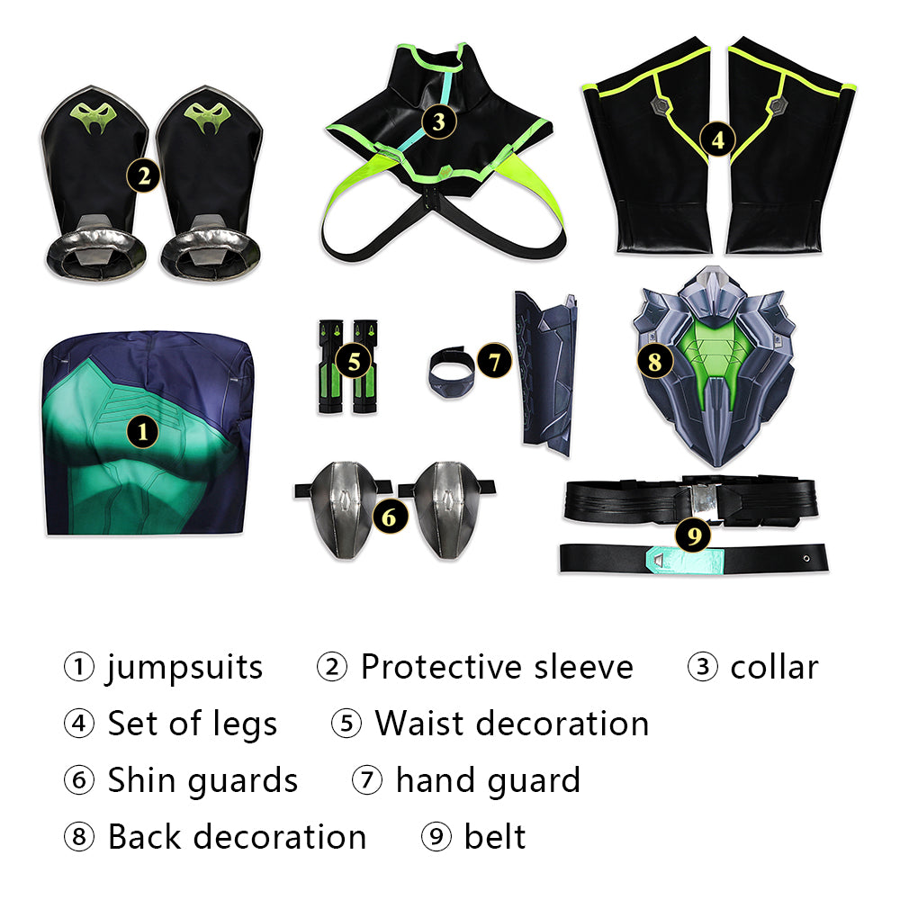 Valorant Agent Viper Cosplay Costume – Gaming Outfit – photo 3 of 21