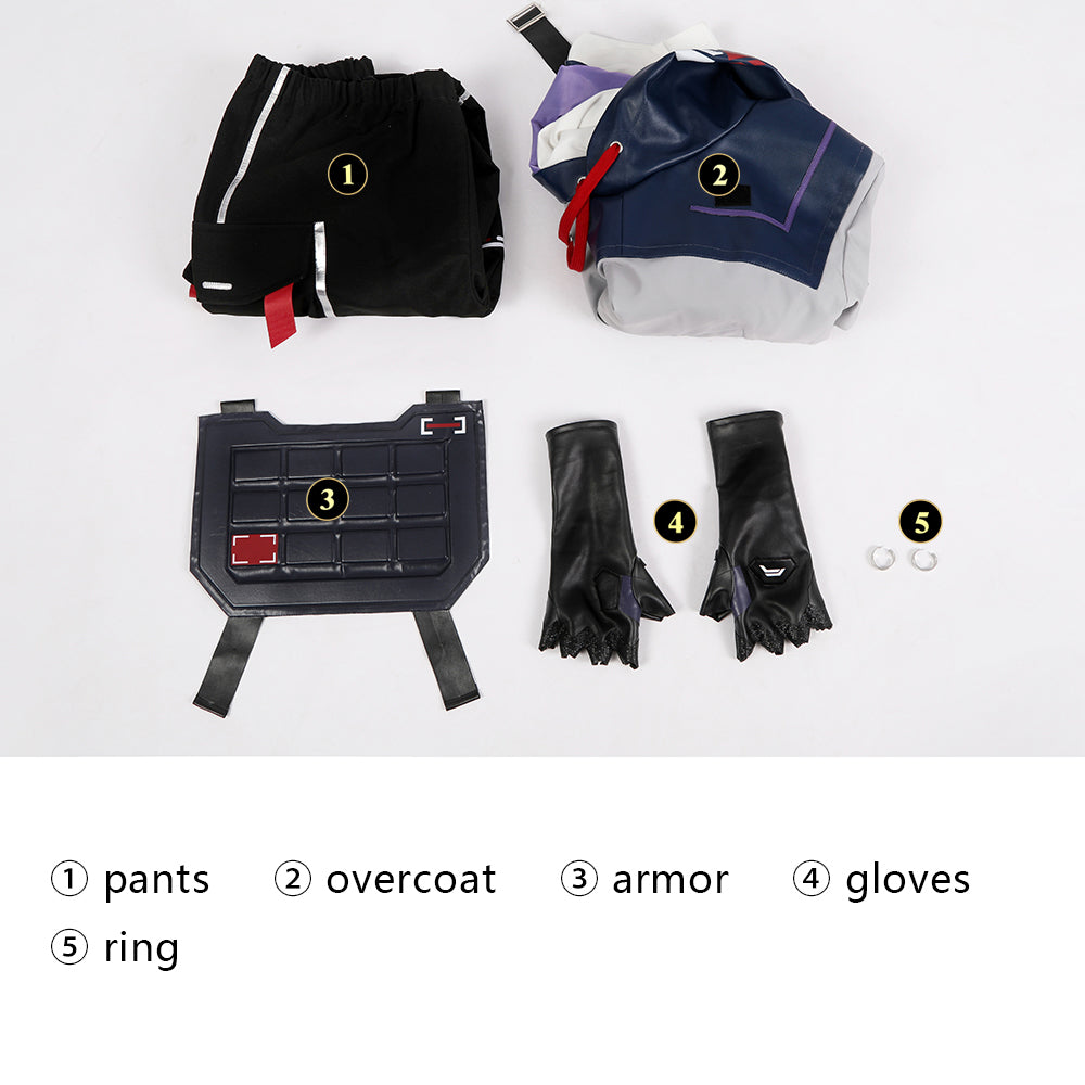 Valorant Agent Iso Cosplay Costume | Gaming Outfit