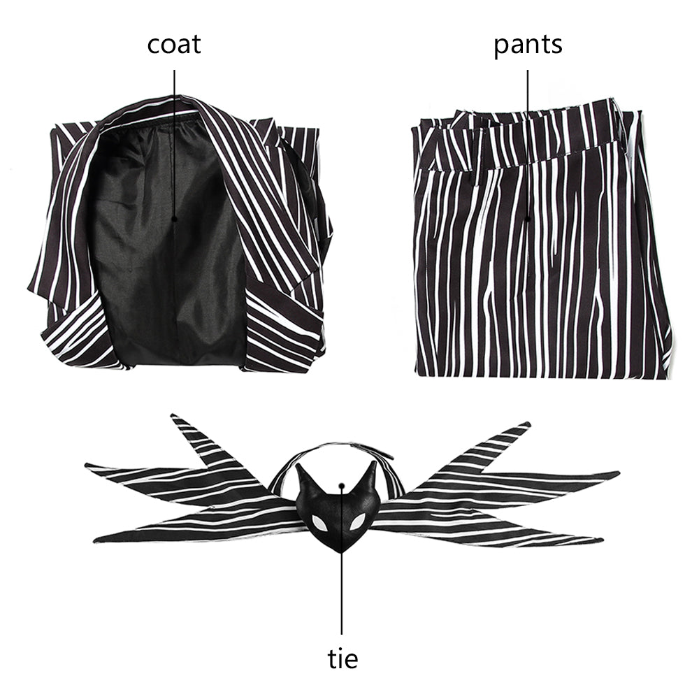 Nightmare Before Christmas Jack Skellington Cosplay Kostüm | Film-Outfit