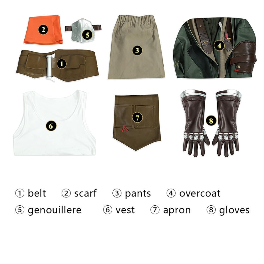 Arkanes League of Legends Ekko Cosplay-Kostüm | Gaming-Outfit