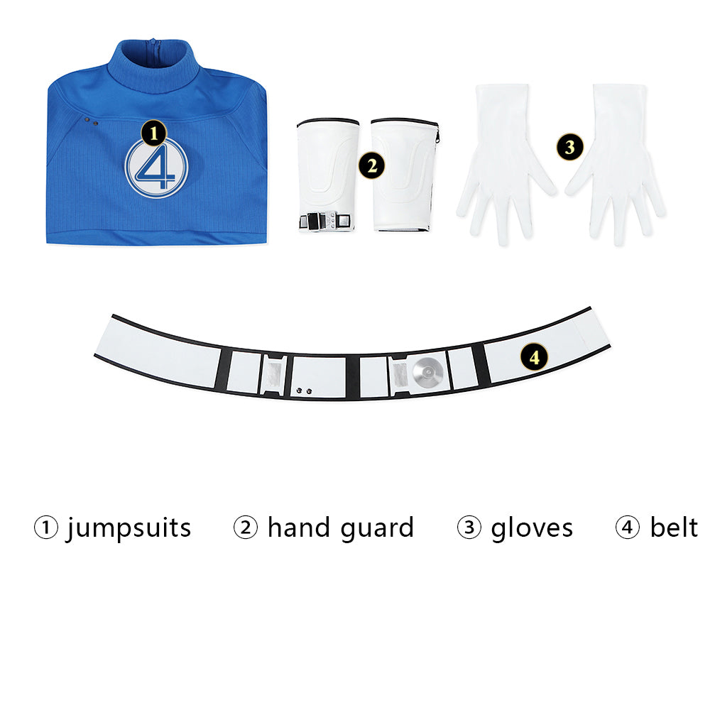 Fantastische Vier Mister Fantastic Custom Cosplay Kostüm | Marvel Outfit