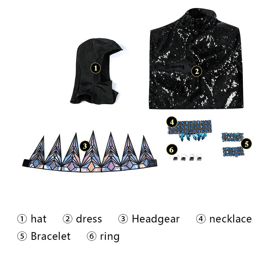 Snow White Evil Queen Cosplay Costume – Movie Outfit – photo 3 of 24