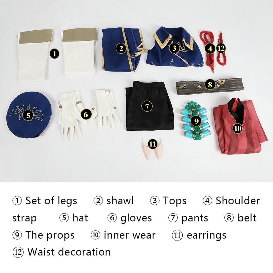 Tears of the Kingdom Link Royal Guard Cosplay Costume – Gaming Outfit – photo 3 of 23