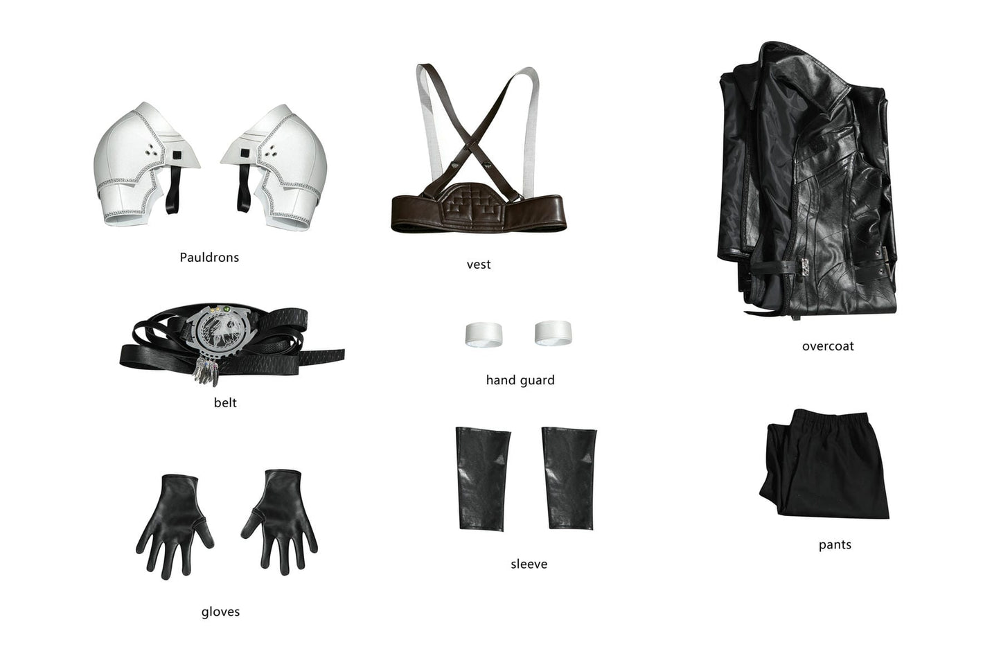 Costume de cosplay Sephiroth de Final Fantasy VII | Tenue de jeu
