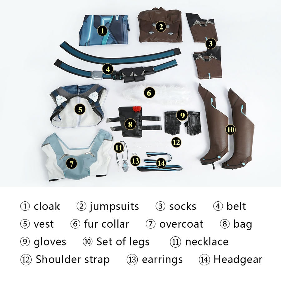 Overwatch 2 Freja Cosplay Costume – Gaming Outfit – photo 3 of 39
