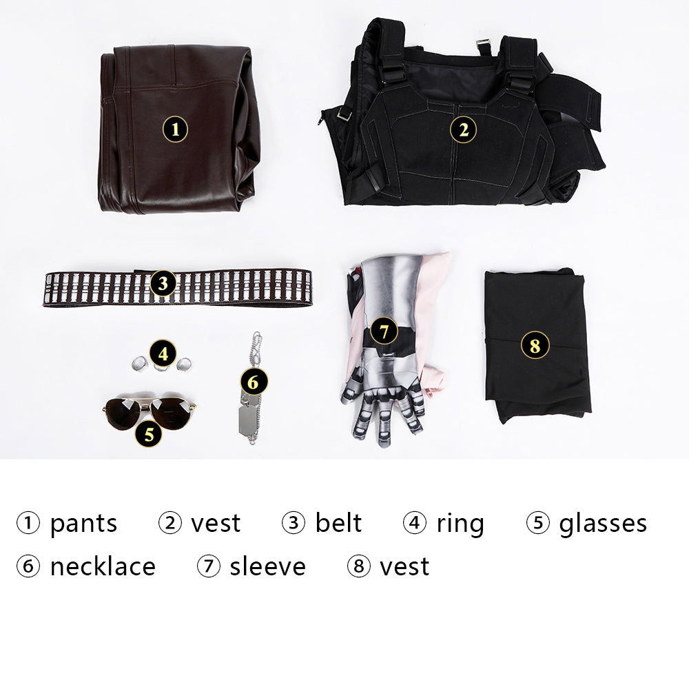 Cyberpunk 2077 Johnny Silverhand Cosplay Costume – Gaming Outfit – photo 3 of 19