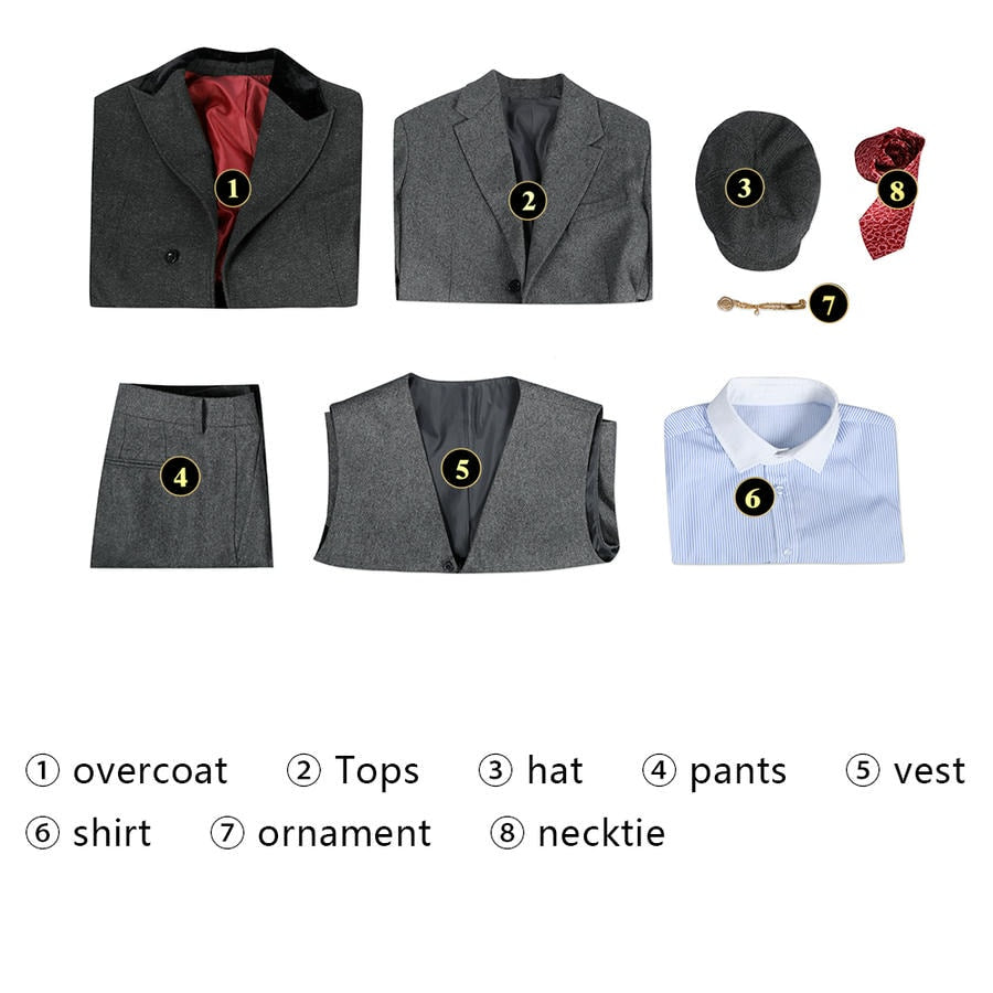 Peaky Blinders Season 6 Tommy Shelby Cosplay Costume – TV Outfit – photo 3 of 24